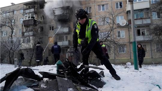 Die Energieversorgung in Charkiw ist genauso schwer beschädigt wie in Kiew. 