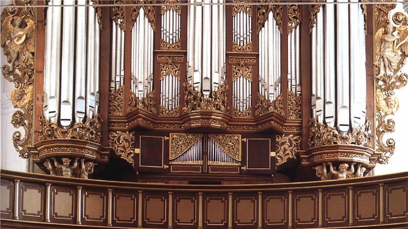 Die Erasmus-Bielfeldt-Orgel in der St. Wilhadi-Kirche.