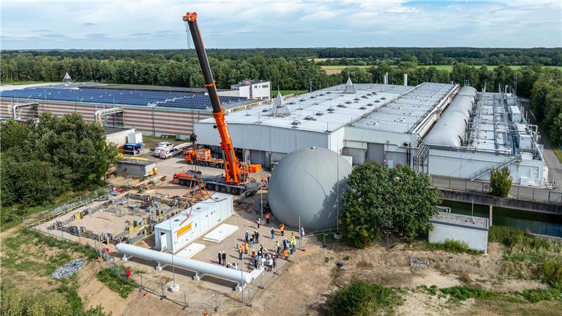 Jorkerin leitete 25 Jahre lang das größte Kompostwerk Norddeutschlands Die Erweiterung des BKW Bützberg schreitet voran.