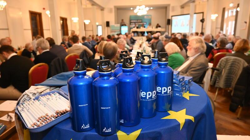 Die Europawahl 2024 stand im Mittelpunkt des CDU-Kreisparteitags im Hollerner Hof.