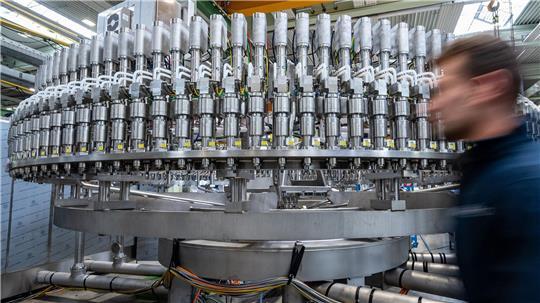 Die Exporte der Maschinenbauer in die USA sind eingebrochen, was die gesamte Bilanz belastet. (Archivbild)