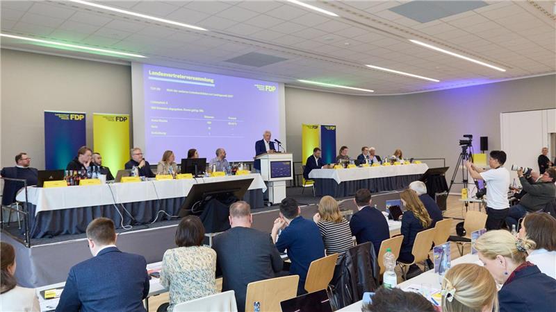 FDP setzt auf Vogt und Offensive für Landtagswahl 2027 Die FDP hat ihre Landesliste für die Wahl 2027 aufgestellt.