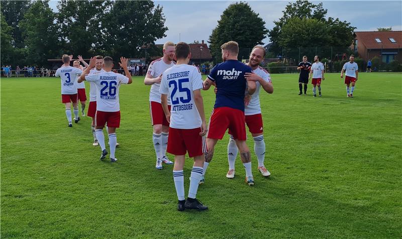 Die FSV Bliedersdorf/Nottensdorf gewinnen bereits ihr viertes Spiel mit 4:3.