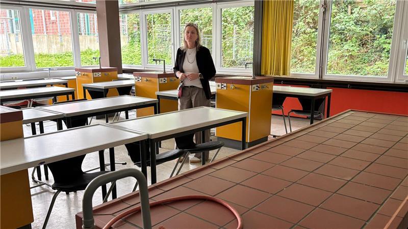 Sanierung: Das passiert in den Ferien an den Horneburger Schulen Die Fachräume für Naturwissenschaften an der Oberschule sind in die Jahre gekommen.