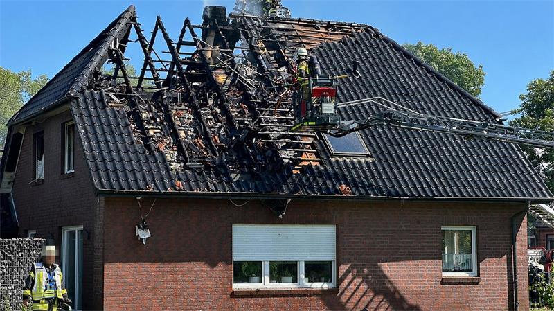 Die Familie, die in dem Haus lebte, kann vorerst nicht dorthin zurückkehren. 
