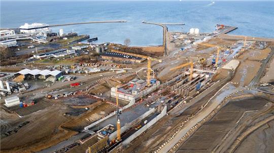 Die Fehmarnbeltquerung wird später fertiggestellt.