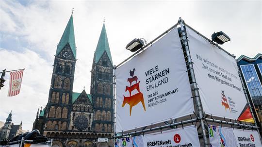 Die Feierlichkeiten zum Tag der Deutschen Einheit sind aus Sicht des Bremer Regierungschefs gelungen. 