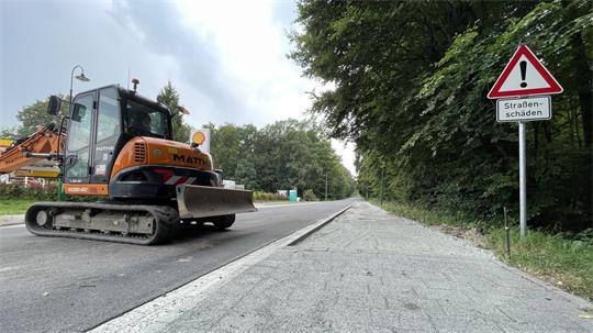 Die Fertigstellung der L124 in Harsefeld verzögert sich.