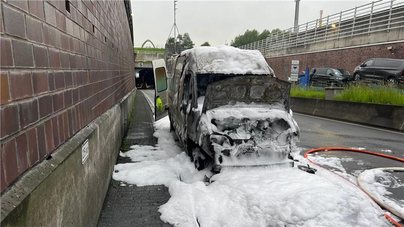 Die Feuerwehr konnte den Brand schnell löschen, verletzt wurde niemand.