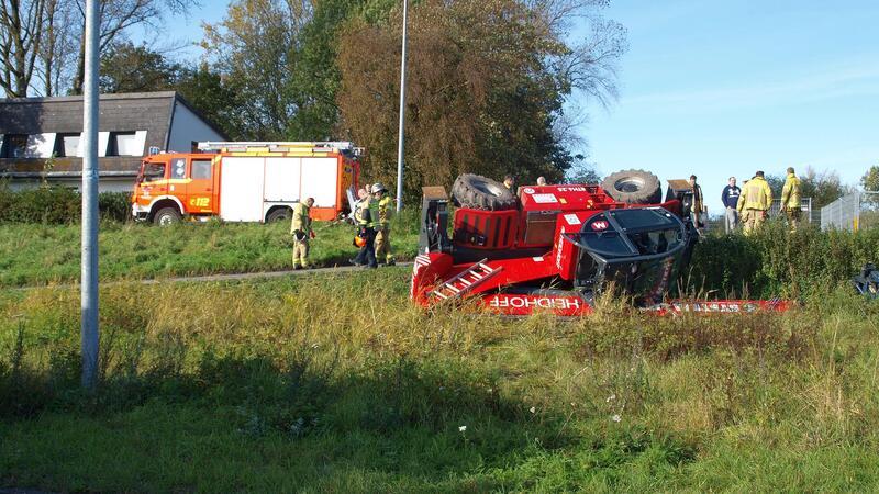 Die Feuerwehr übergab die Einsatzstelle an die Polizei.
