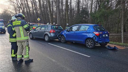Die Feuerwehren aus Neukloster und Hedendorf waren an der Unfallstelle im Einsatz.