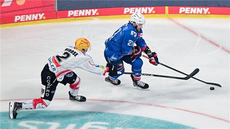 Die Fischtown Pinguins aus Bremerhaven lieferten bei den Adler Mannheim einen harten Fight.