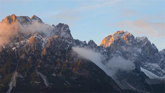 Die Frau machte im Kaisergebirge Urlaub. (Archivbild)