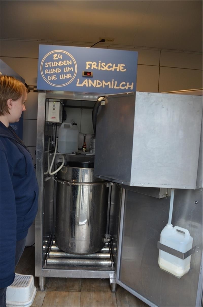 Die Fredenbecker Milchtankstelle wurde aufgebrochen.