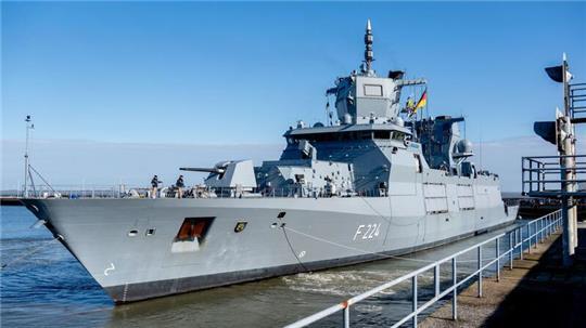 Die Fregatte „Sachsen-Anhalt“ nimmt am Nato-Manöver Baltops teil. (Archivbild)
