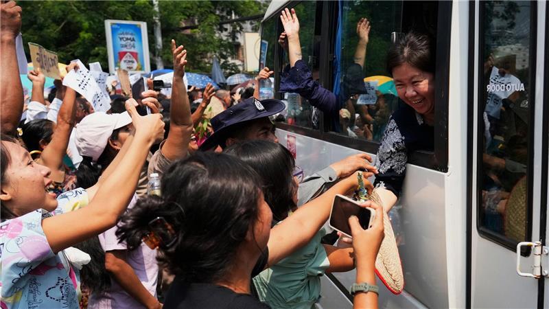 Die Freude bei den Angehörigen war groß.