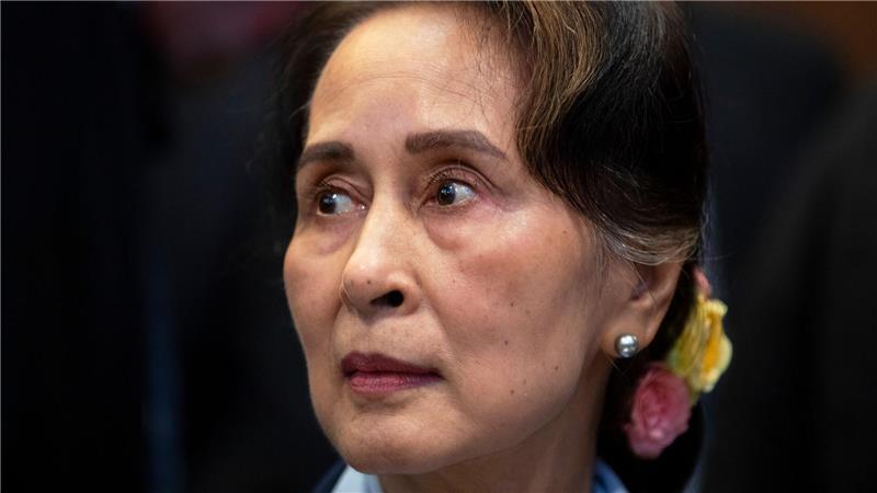 Die Friedensnobelpreisträgerin Aung San Suu Kyi wurde nach dem Putsch zu einer langjährigen Haftstrafe verurteilt. (Archivbild)