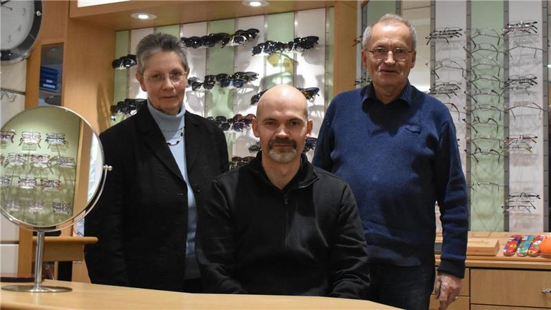 Inge Friesecke, Thomas Friesecke und Ulrich Friesecke.