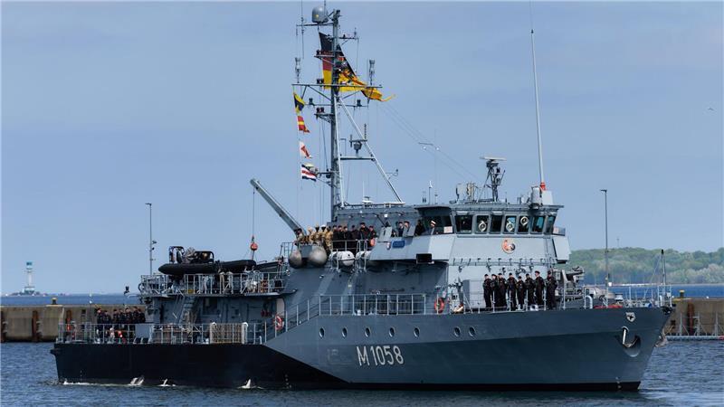 Die „Fulda“ ist auf dem Weg ins Mittelmeer.