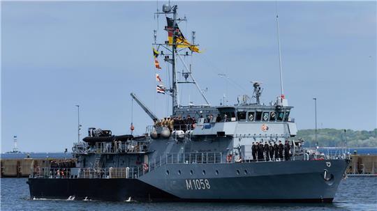 Die „Fulda“ ist auf dem Weg ins Mittelmeer.