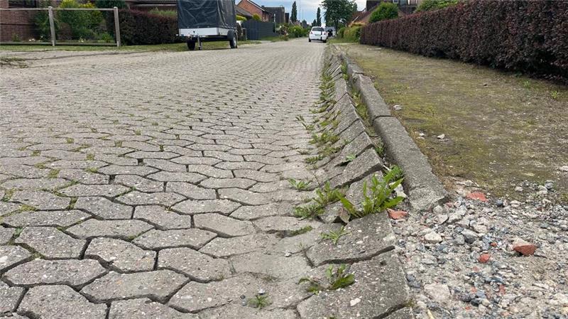 Die Gartenstraße ist ein Sanierungsfall.