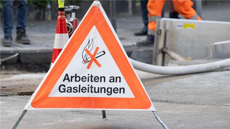 Die Gasleitungen wurden vorübergehend abgestellt.
