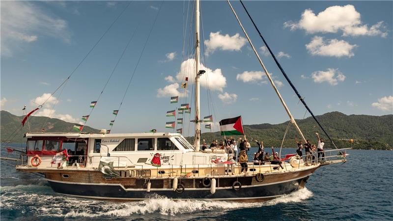 Israels Polizeiminister löst diplomatische Kontroverse aus Die Gaza-Hilfsflotte versuchte mit 51 Booten die Küste von Gaza zu erreichen. (Archivbild)
