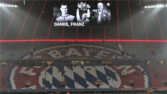 Die Gedenkfeier für Franz Beckenbauer findet am Freitag in der Allianz Arena in München statt.