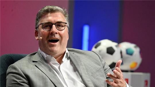 Die Gefahr einer Spaltung von 1. und 2. Liga oder von Alleingängen bei der Vermarktung sieht Axel Hellmann nicht.