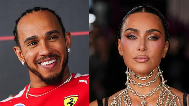 Die Gerüchteküche um eine Beziehung von Kim Kardashian und Lewis Hamilton brodelt seit Monaten. (Archivbild)