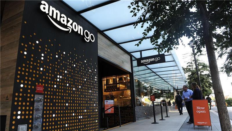 Die Geschäfte von Amazon Go kamen ohne Kassen aus. (Archivbild)