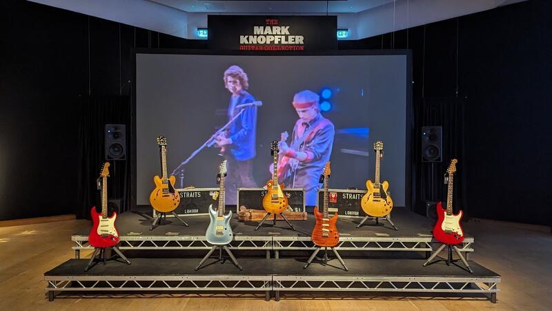 Mark Knopflers Gitarren unterm Hammer Die „Gibson Les Paul Standard“ aus dem Jahr 1959 gilt als Highlight der Gitarrensammlung von Knopfler.