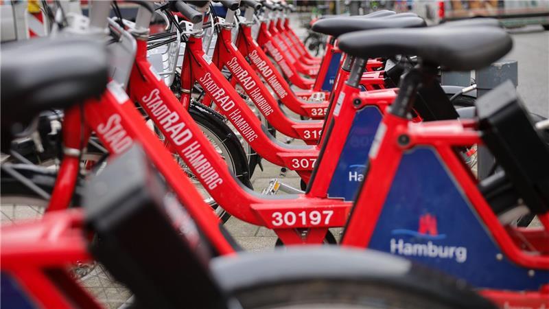 Die Grundgebühr in den Abo-Tarifen der Hamburger Stadträder wird angehoben. (Symbolbild)