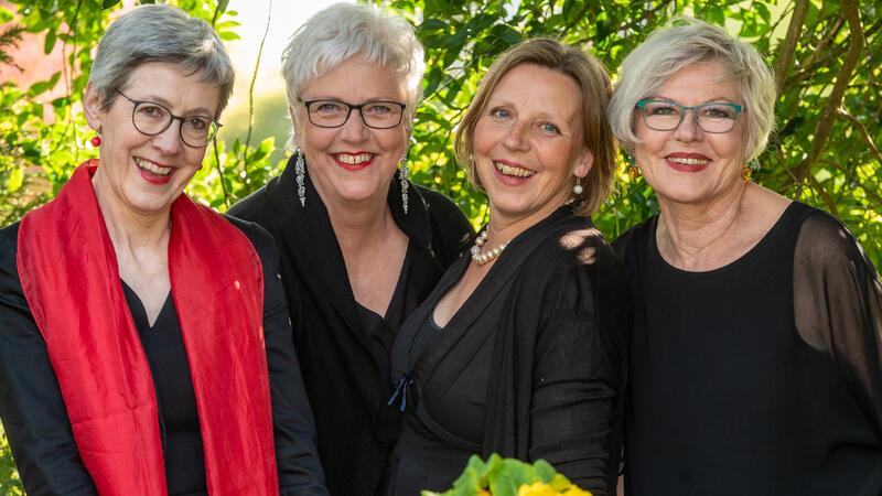 Die Gruppe Ladies First tritt im Kulturforum in Buxtehude auf.