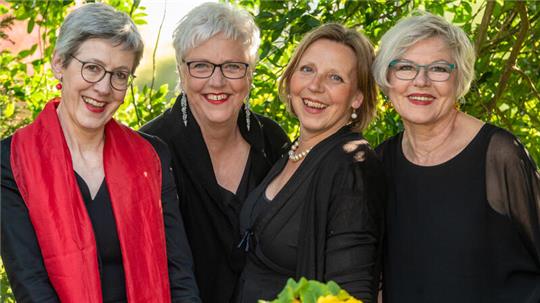 Die Gruppe Ladies First tritt im Kulturforum in Buxtehude auf.