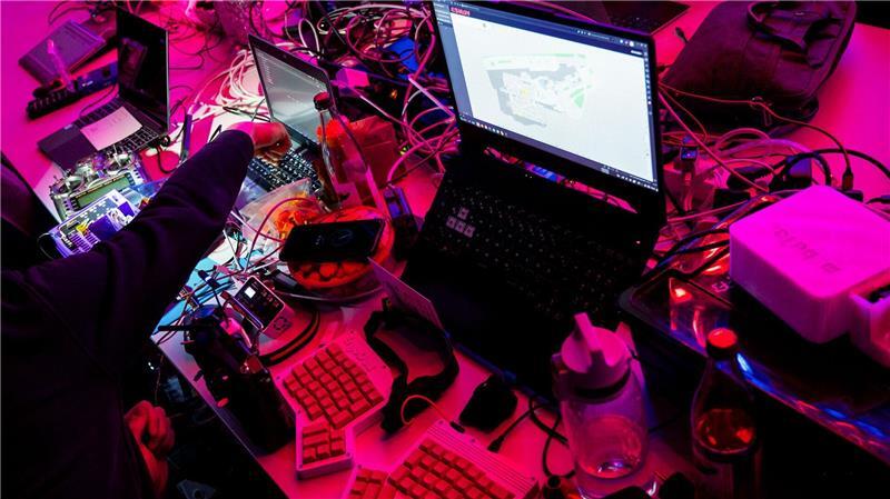 Die Hacker-Szene trifft sich einmal im Jahr in Hamburg. (Archivbild)