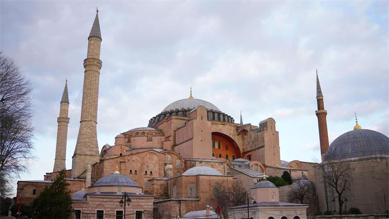 Die Hagia Sophia in Istanbul war einst eine Kathedrale. (Archivbild)