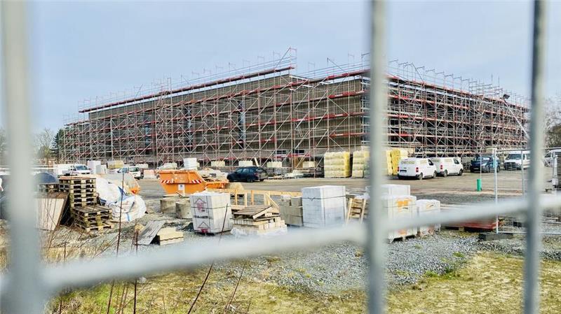 Die Halle Nord kostet insgesamt 23,5 Millionen Euro.