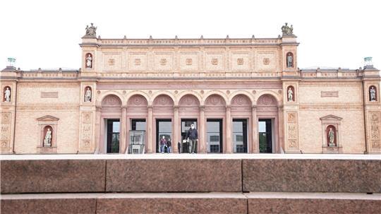 Die Hamburger Kunsthalle. 