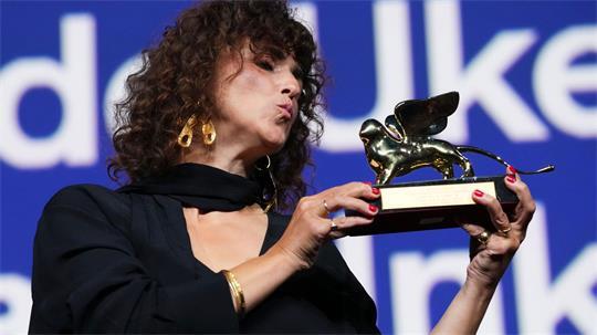 Die Hauptgewinnerin des Abends: Regisseurin May el-Toukhy.