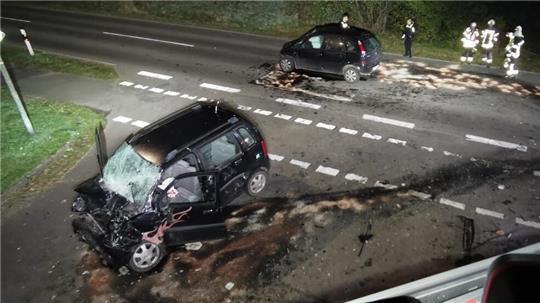 Die Hauptstraße war rund fünf Stunden lang voll gesperrt.