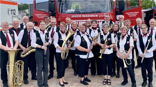 Die Hechthausener Oste-Musikanten geben ein Konzert in der Bördehalle in Lamstedt.