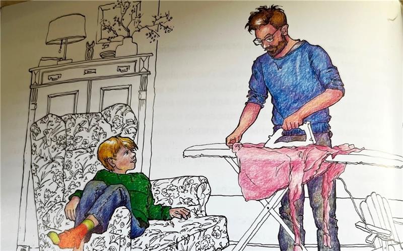 Sie wollen für Gleichstellung sorgen - und haben ein Buch geschrieben Die Horneburger Künstlerin Christa Donatius hat die Illustrationen für das neue Buch gestaltet.