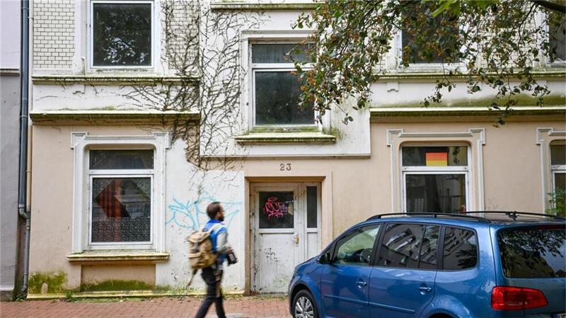 Die Immobilien im Goethequartier geben Anlass zur Klage. So auch in der Uhlandstraße 23.