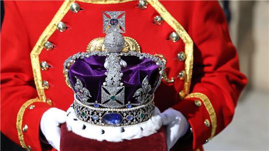 Die Imperial State Crown. (Archivbild)