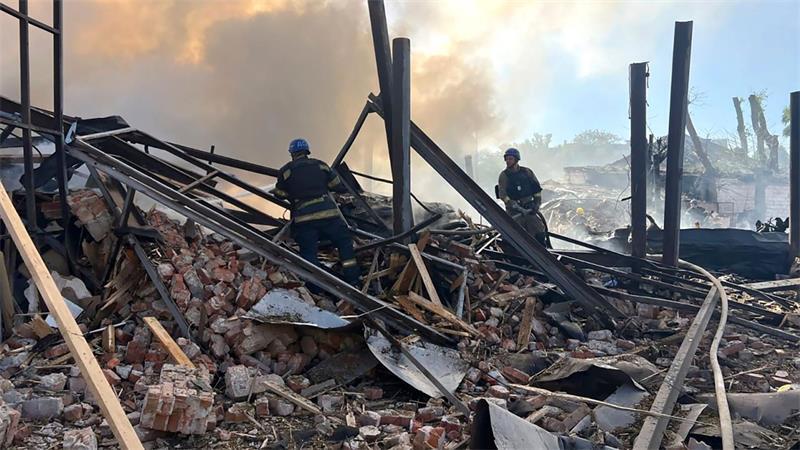 Die Industriestadt Krywyj Rih ist immer wieder Ziel russischer Drohnen- und Raketenangriffe. (Archivbild)