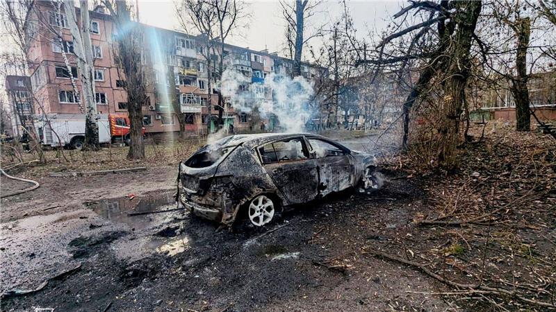 Die Industriestadt Krywyj Rih ist immer wieder Ziel von russischen Angriffen mit Raketen und Kampfdrohnen. (Archivbild)