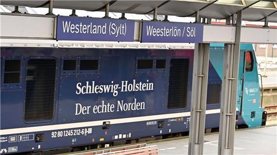 Die Infrastruktur der Marschbahn ist laut Tourismusverband unzureichend. (Symbolbild)