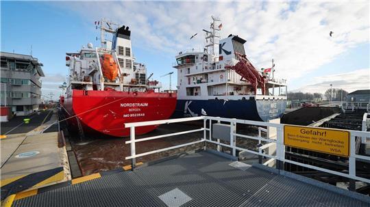 Die Initiative Kiel-Canal will, dass der Nord-Ostsee-Kanal für Schiffe wieder attraktiver wird. (Archivbild)