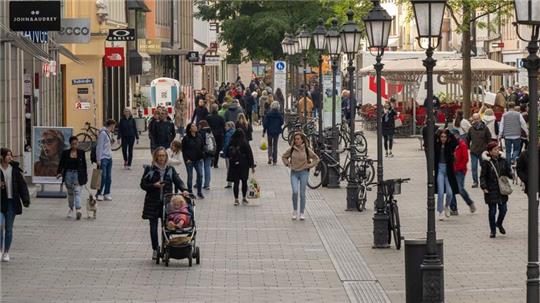 Die Innenstädte in Deutschland werden zunehmend als langweilig wahrgenommen.